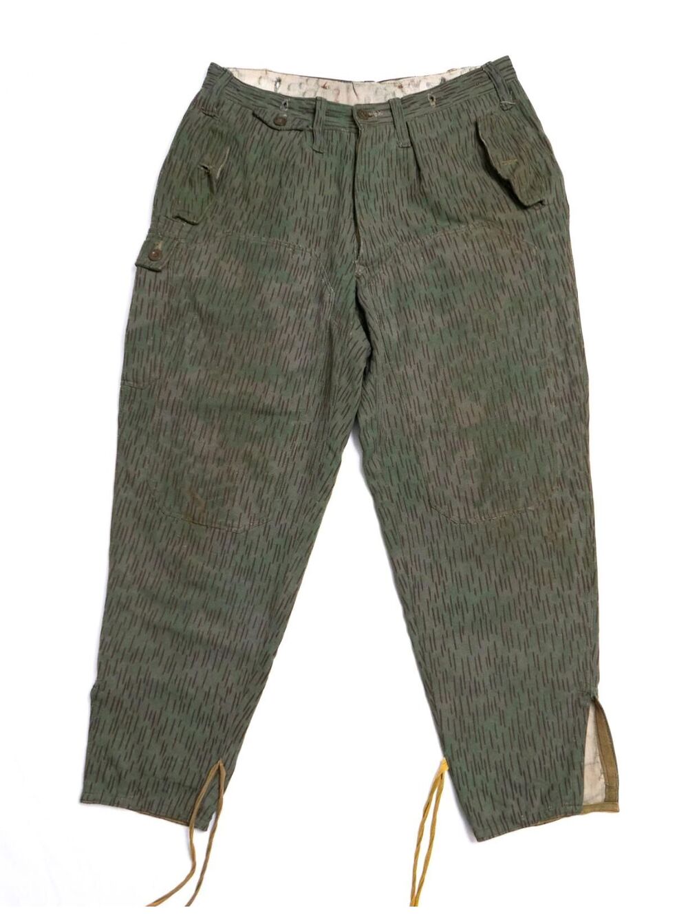 Rare Czech Army M60 / Vz60 Rain Drop Camo Trousers - 34x26